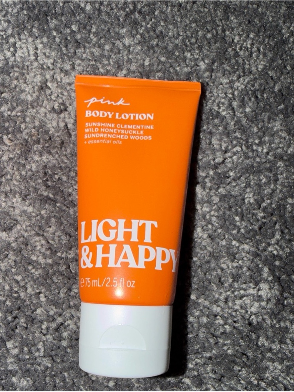PINK Victoria's Secret Light & Happy Body Lotion - Clementine